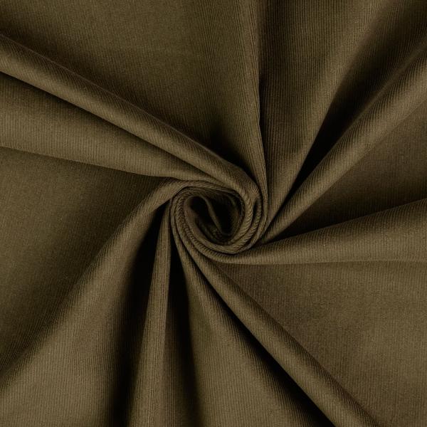 Cord-Stretch, uni, olive